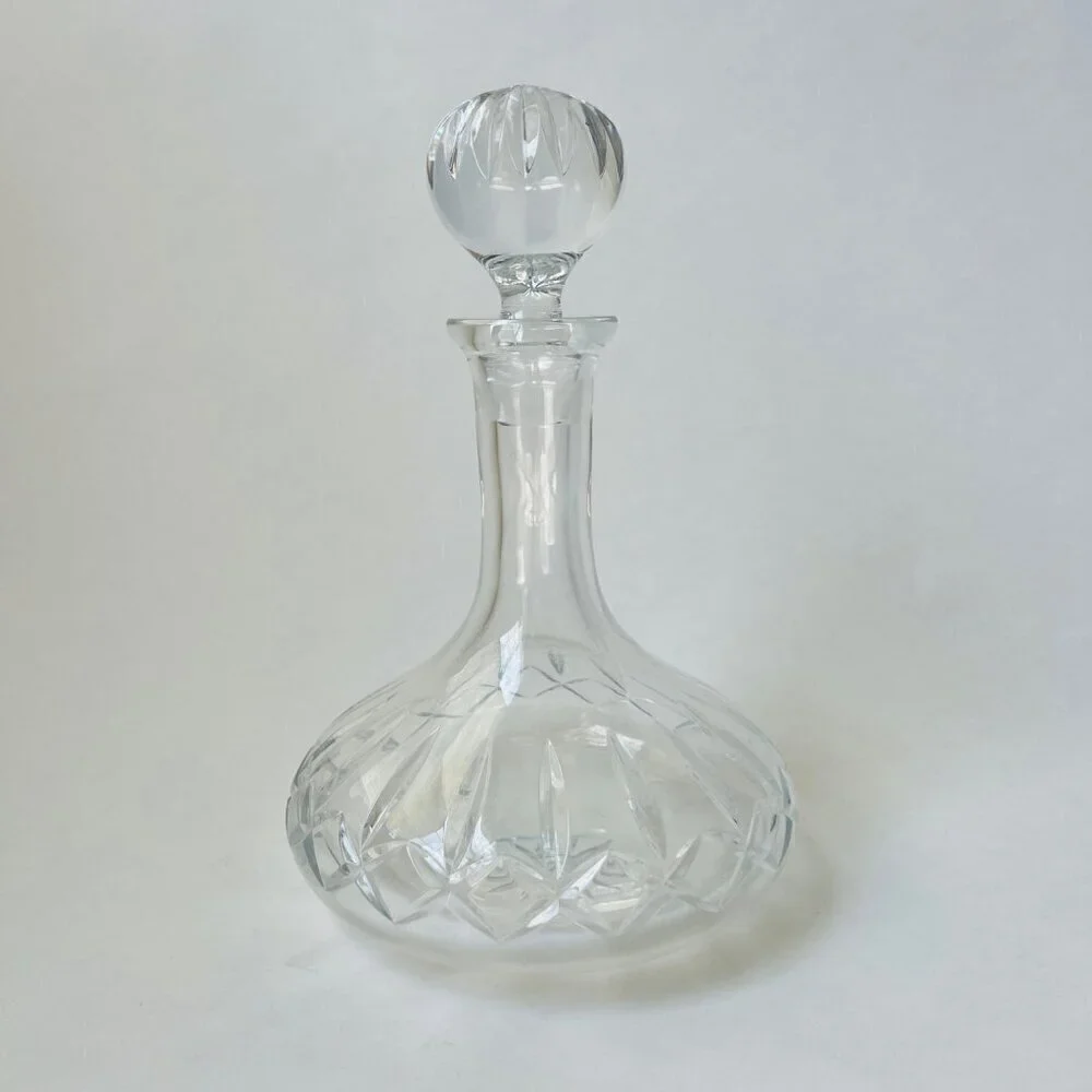 Atlantis crystal decanter